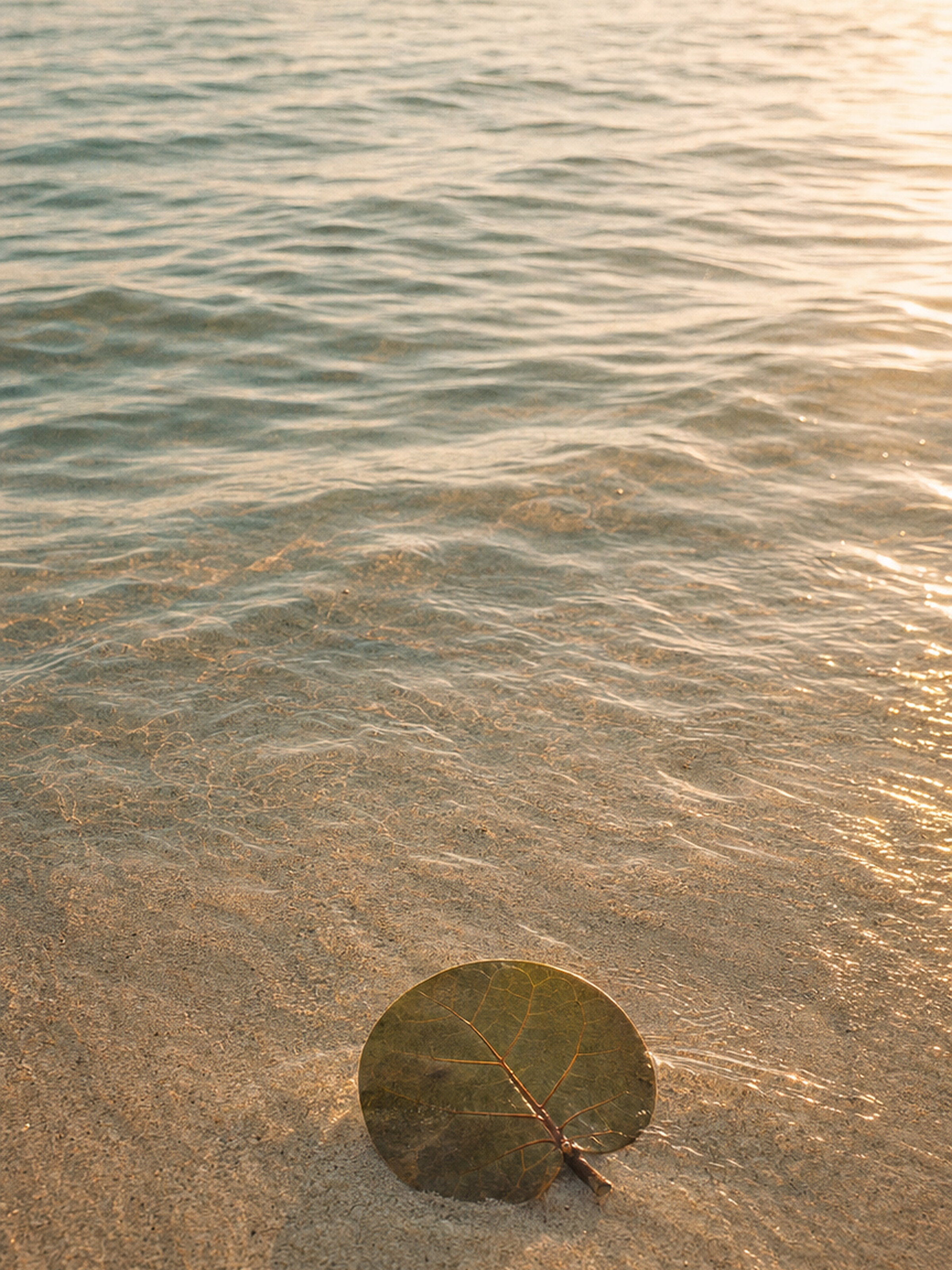 Bay at low tide